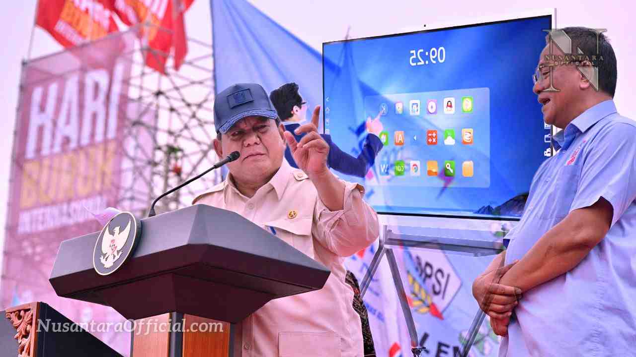 Prabowo Targetkan Semua Sekolah Punya Smart TV 2026